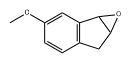 3-METHOXY-6,6A-DIHYDRO-1AH-1-OXA-CYCLOPROPA[A]INDENE Struktur