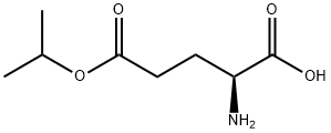 2-amino-5-oxo-5-propan-2-yloxy-pentanoic acid 結(jié)構(gòu)式