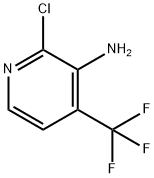 3-氨基-2-氯-4-(三氟甲基)吡啶 結(jié)構(gòu)式