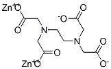 Ethylenediaminetetraacetic acid, zinc salt Struktur
