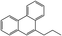 9-N-PROPYLPHENANTHRENE 結構式