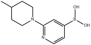 (2-(4-methylpiperidin-1-yl)pyridin-4-yl)boronic acid