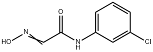 N-(3-氯苯基)-2-(羥基亞氨基)乙酰胺 結構式
