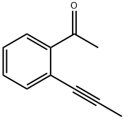Ethanone, 1-[2-(1-propynyl)phenyl]- (9CI) Struktur