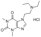 etamiphyllin hydrochloride  Structure
