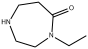 4-Ethyl-1,4-diazepan-5-one Struktur