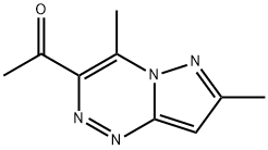 1-(4,7-DIMETHYLPYRAZOLO[5,1-C][1,2,4]TRIAZIN-3-YL)ETHAN-1-ONE Structure