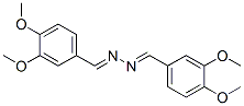 1,2-Bis(3,4-dimethoxybenzylidene)hydrazine Structure