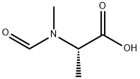 L-Alanine, N-formyl-N-methyl- (9CI) Struktur