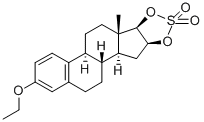 3-METHOXYMETHYL-16ALPHA,17BETA-EPIESTRIOL-O-CYCLIC SULFONE Struktur