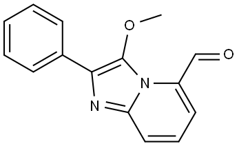 2-(3-METHOXY-PHENYL)-IMIDAZO[1,2-A]PYRIDINE-3-CARBOXALDEHYDE Struktur