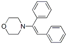 4-(1,2-Diphenylethenyl)morpholine Structure