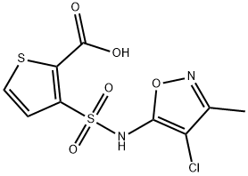 2-Thiophenecarboxylicacid, 3-[[(4-chloro-3-Methyl-5-isoxazolyl)aMino]sulfonyl]-