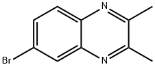 QUINOXALINE, 6-BROMO-2,3-DIMETHYL- Struktur