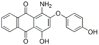 1-氨基-4-羥基-2-(4-羥基苯氧基)蒽醌 結(jié)構(gòu)式