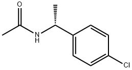 (R)-(+)-p-chloro-N-acetyl-1-methylbenzylamine Struktur