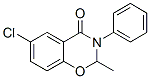 6-Chloro-2-methyl-3-phenyl-2H-1,3-benzoxazin-4(3H)-one Struktur