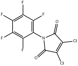 N-(五氟苯基)二氯馬來(lái)酰胺 結(jié)構(gòu)式