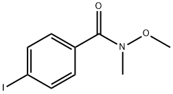 4-IODO-N-METHOXY-N-METHYL-BENZAMIDE Struktur