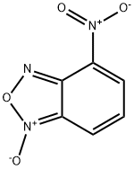 4-Nitro-2,1,3-benzooxadiazole 1-oxide 結構式