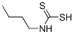 Butyldithiocarbamic acid Structure