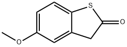 5-Methoxy-3H-benzo[b]thiophen-2-one Structure