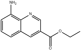 8-氨基喹啉-3-羧酸乙酯 結(jié)構(gòu)式