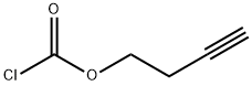 3-BUTYN-1-YL CHLOROFORMATE  98 Struktur