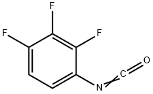 2,3,4-三氟苯基異氰酸酯 結(jié)構(gòu)式