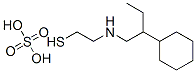 2-[(2-Cyclohexylbutyl)amino]ethanethiol sulfate Struktur