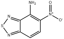 4-氨基-5-硝基苯并噻二唑 結(jié)構(gòu)式