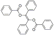 (E)-α,β-Bis(benzoyloxy)stilbene Struktur