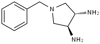(S,S)-N-BENZYL-3,4-TRANS-DIAMINOPYRROLIDINE Struktur