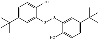 2,2'-dithiobis[4-tert-butylphenol] 結(jié)構(gòu)式