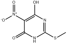 2-(甲巰基)-5-硝基嘧啶-4,6-二醇