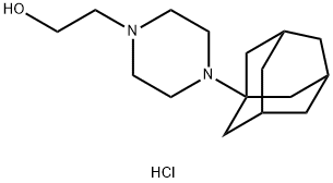 4-(1-Adamantyl)piperazine dihydrochloride Struktur