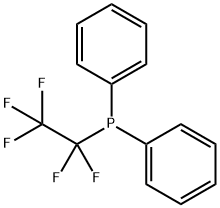 (PENTAFLUOROETHYL)DIPHENYLPHOSPHINE 結(jié)構(gòu)式