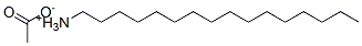 hexadecylammonium acetate Struktur
