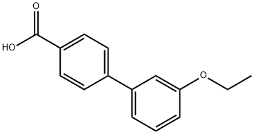 4-BIPHENYL-(3'-ETHOXY)CARBOXYLIC ACID Struktur