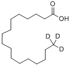 HEPTADECANOIC-17,17,17-D3 ACID Struktur