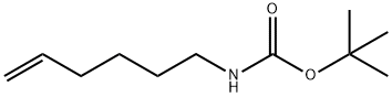 Carbamic acid, 5-hexenyl-, 1,1-dimethylethyl ester (9CI) Struktur