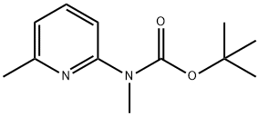 (TERT-BUTOXY)-N-METHYL-N-[6-METHYL-(2-PYRIDINYL)]CARBOXAMIDE Struktur