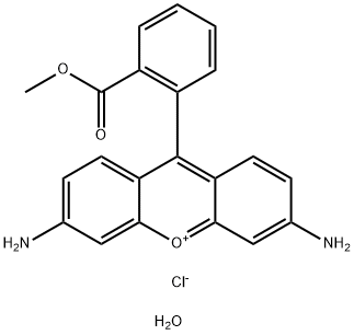 RHODAMINE 123 HYDRATE Struktur