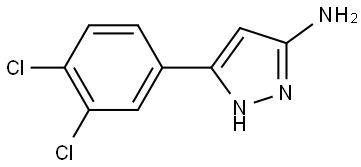 3-(3,4-DICHLOROPHENYL)-1H-PYRAZOL-5-AMINE Struktur