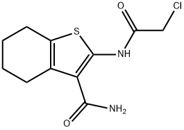 2-(2-CHLORO-ACETYLAMINO)-4,5,6,7-TETRAHYDRO-BENZO[B]THIOPHENE-3-CARBOXYLIC ACID AMIDE price.