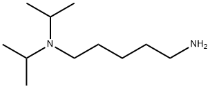 5-(DIISOPROPYLAMINO)AMYLAMINE Struktur