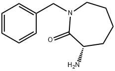 (S)-3-AMINO-1-BENZYL-AZEPAN-2-ONE Struktur