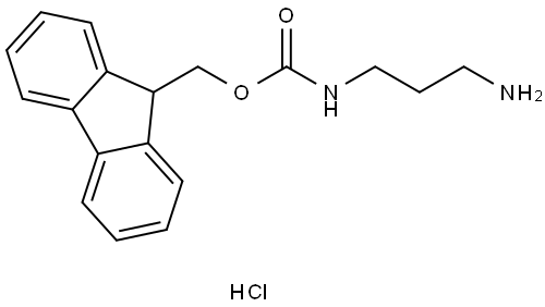 Fmoc-1,3-diaminopropane hydrochloride Struktur