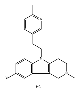 ドラスチン塩酸塩 化學(xué)構(gòu)造式