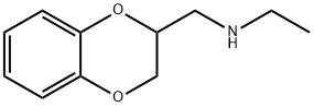 ethylaminomethylbenzodioxan Struktur